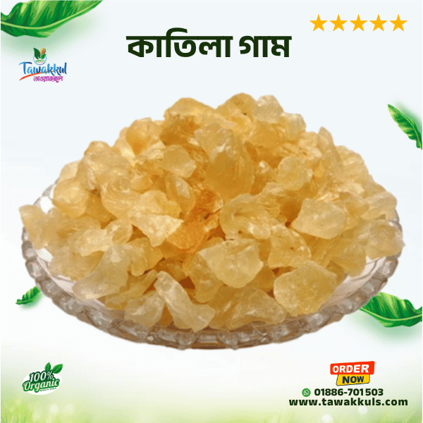 Tragacanth Gum - কাতিলা গাম  ২৫০ গ্রাম